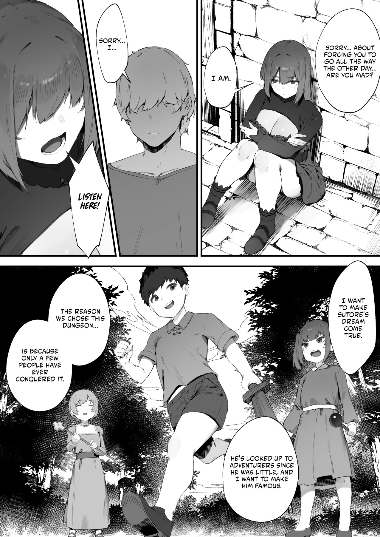 Hentai Manga Comic-"MP is Depleted Because of a Curse!! - last part-Read-11